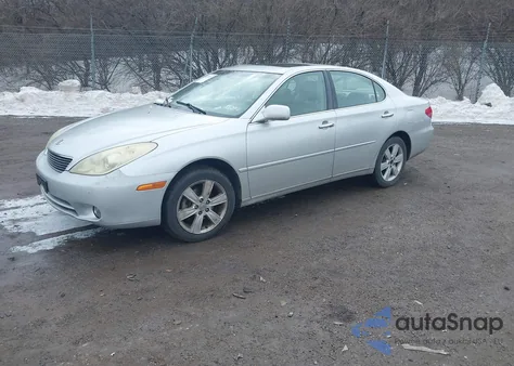 2005 Lexus Es 330 z USA, uszkodzony, nr VIN JTHBA30G955083652